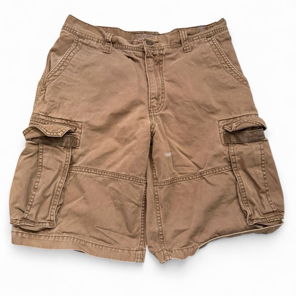 Vintage Old Navy Surplus Company Brown Cargo Shorts Men's Size 31" Y2K 2000s